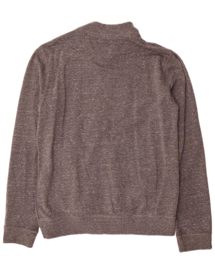 Tommy Hilfiger Chaqueta superior de chándal para mujer Reino Unido 46 Grande Gris moteado