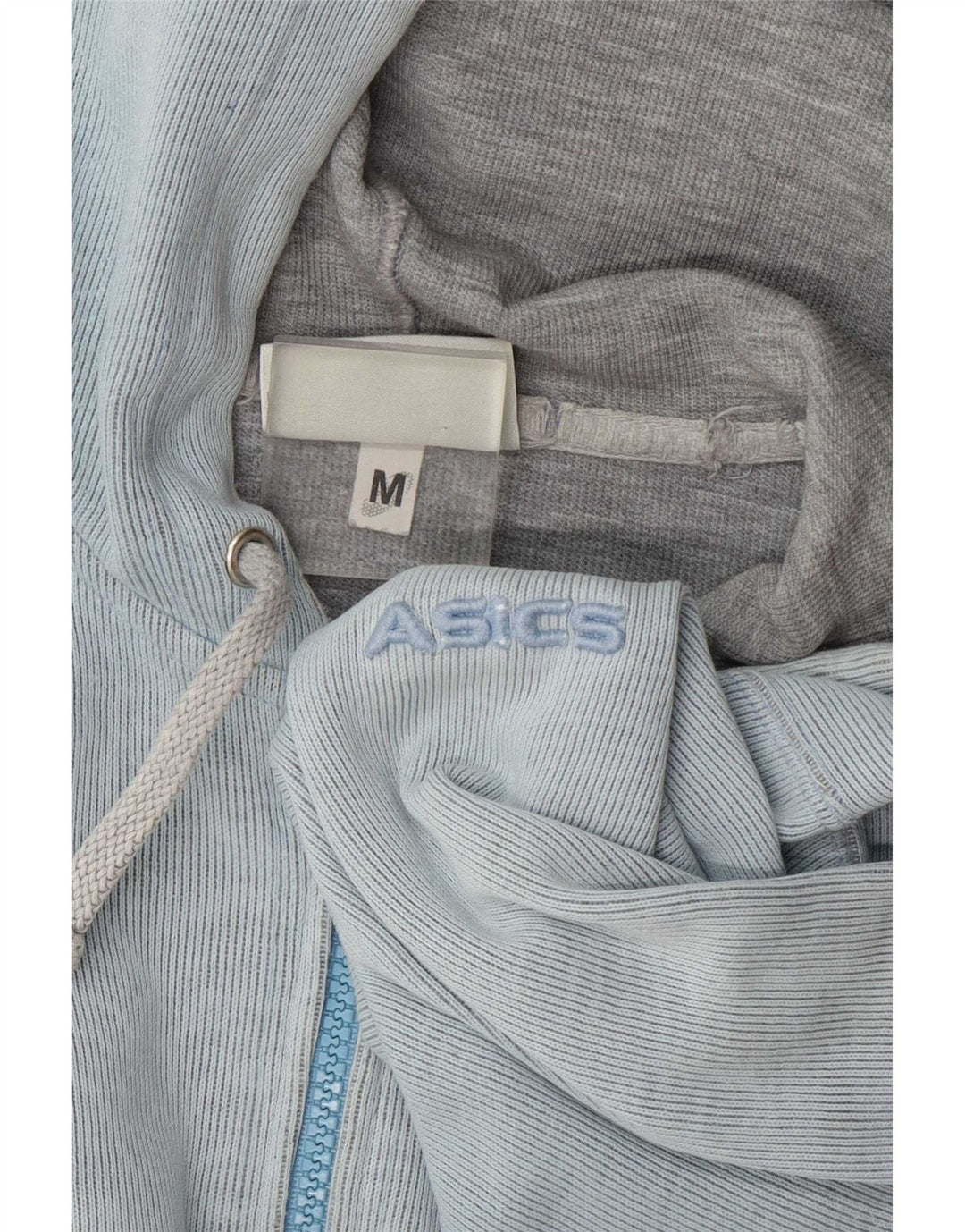 Asics Sudadera con capucha y cremallera para mujer Reino Unido 14 Azul medio