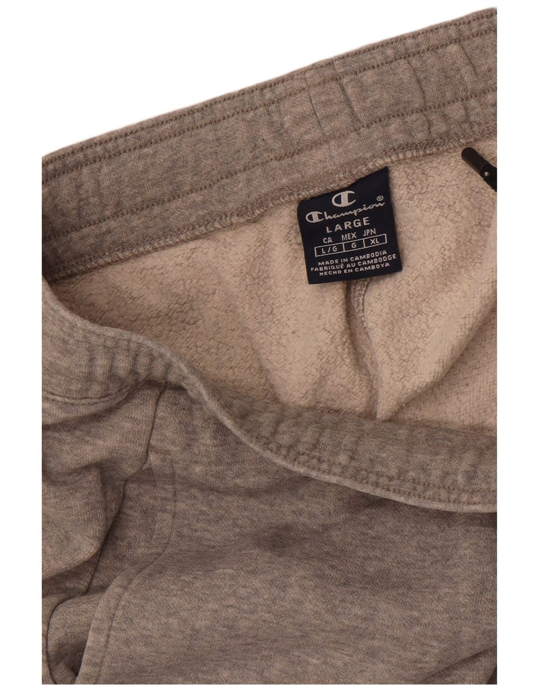 Champion Pantalones De Chándal Para Hombre Joggers Large Gris Moteado
