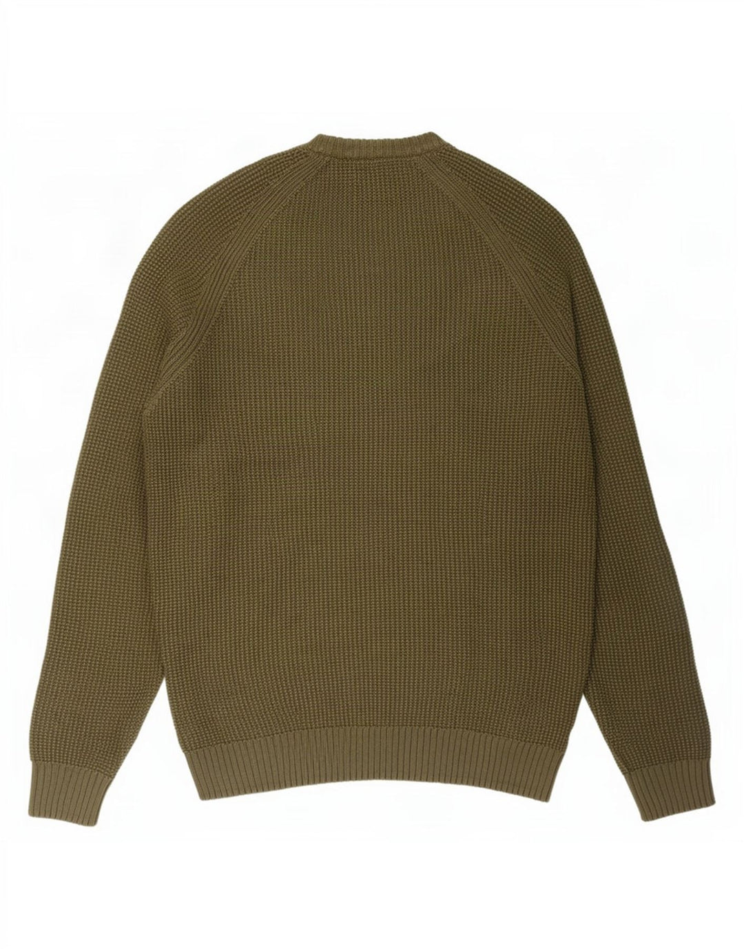 Zara Hombre Jersey De Cuello Redondo Jersey Grande Caqui