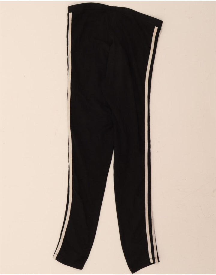 ADIDAS Womens Leggings UK 10 Small Black Cotton Vintage Adidas and Second-Hand Adidas from Messina Hembry 