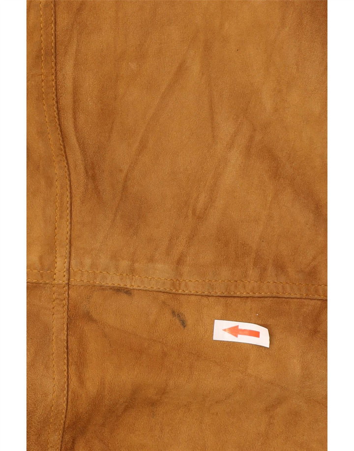 Conbipel Chaqueta Ante Hombre Talla 58 2XL Cuero Beige