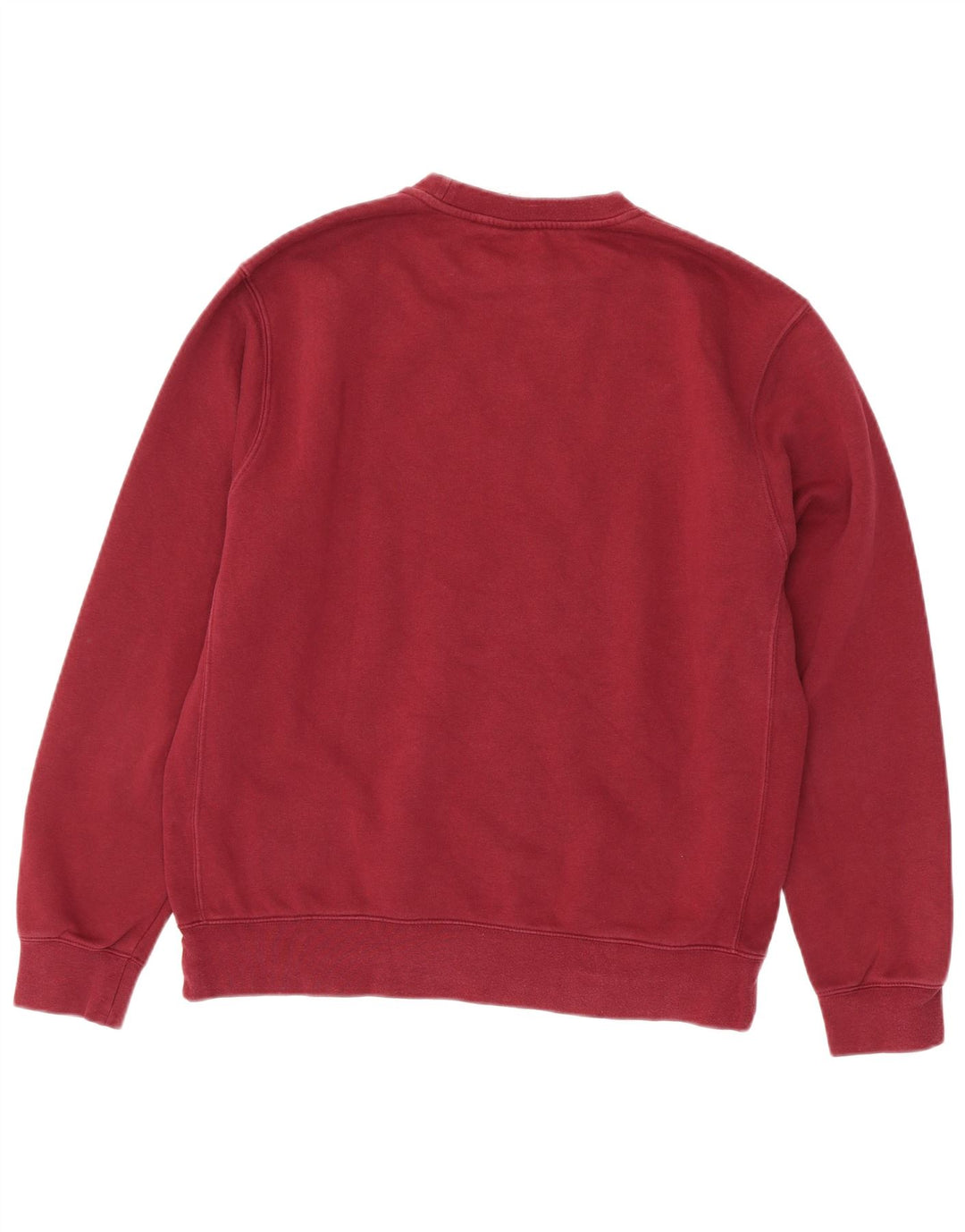 Nike Hombre Sudadera Jumper Medium Borgoña Algodón