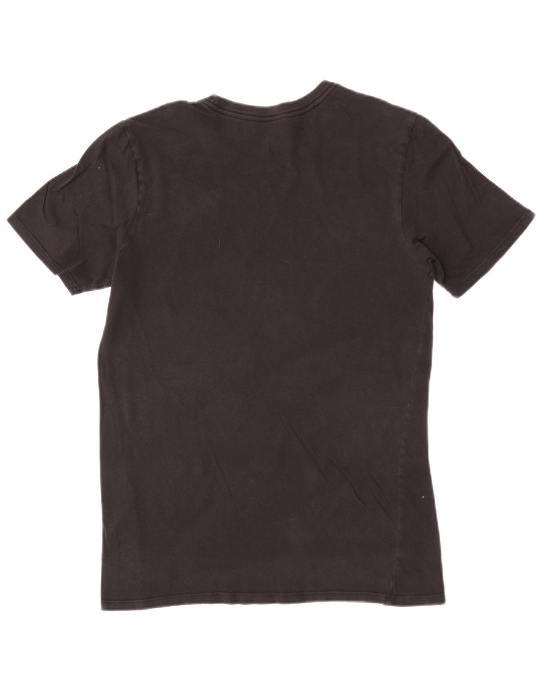 Nike Camiseta gráfica de corte atlético para hombre, talla pequeña, algodón negro