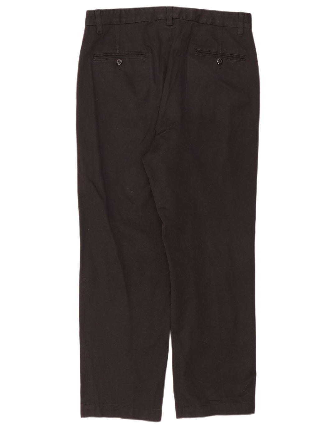 DKNY Pantalón chino recto para hombre W33 L28 Algodón negro