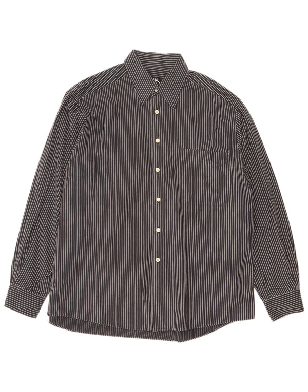 Camisa Hugo Boss Hombre XL Azul Marino Rayas