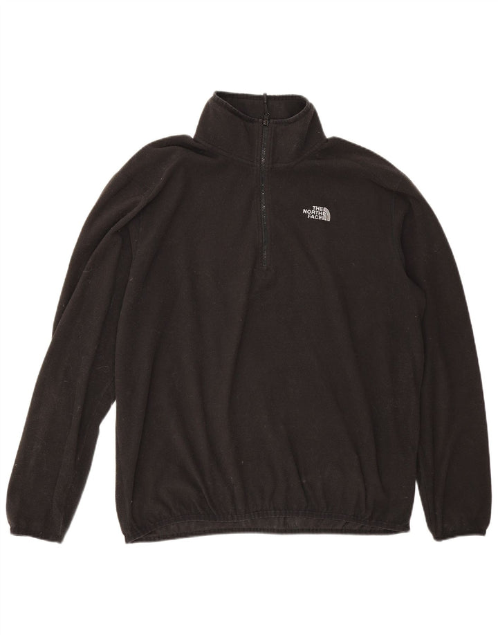 The North Face Jersey De Forro Polar Con Cremallera Para Hombre Grande Poliéster Negro