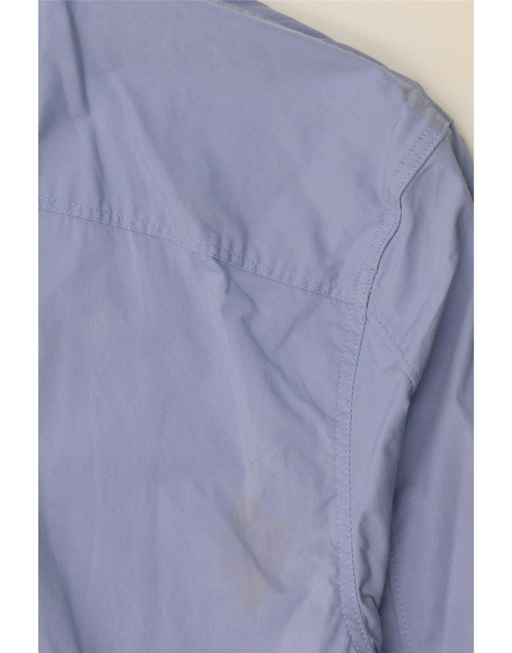 Camisa Tommy Hilfiger Hombre Slim Fit Algodón Azul Medio
