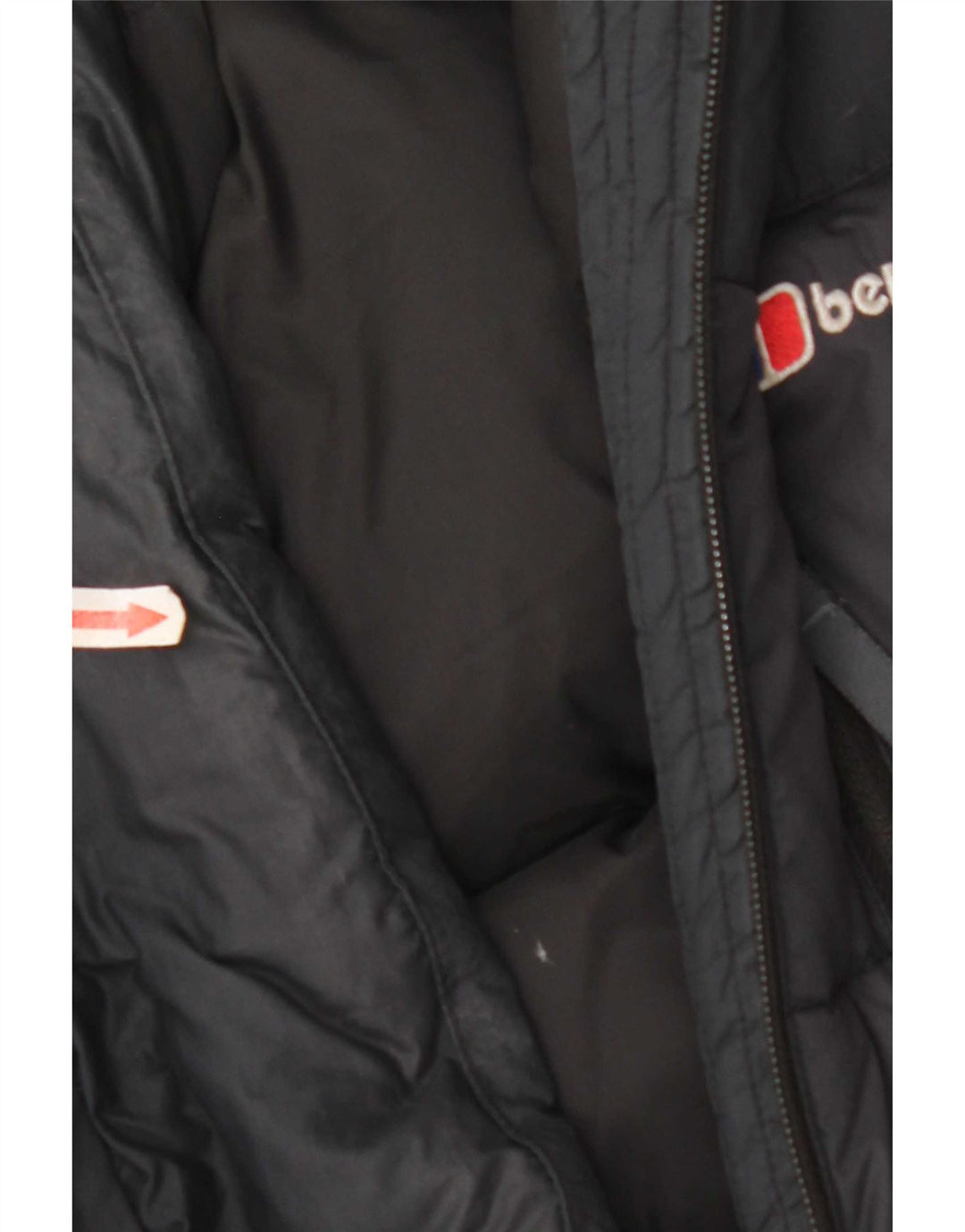 Berghaus Chaleco acolchado para hombre UK 38 Medium Negro Poliéster