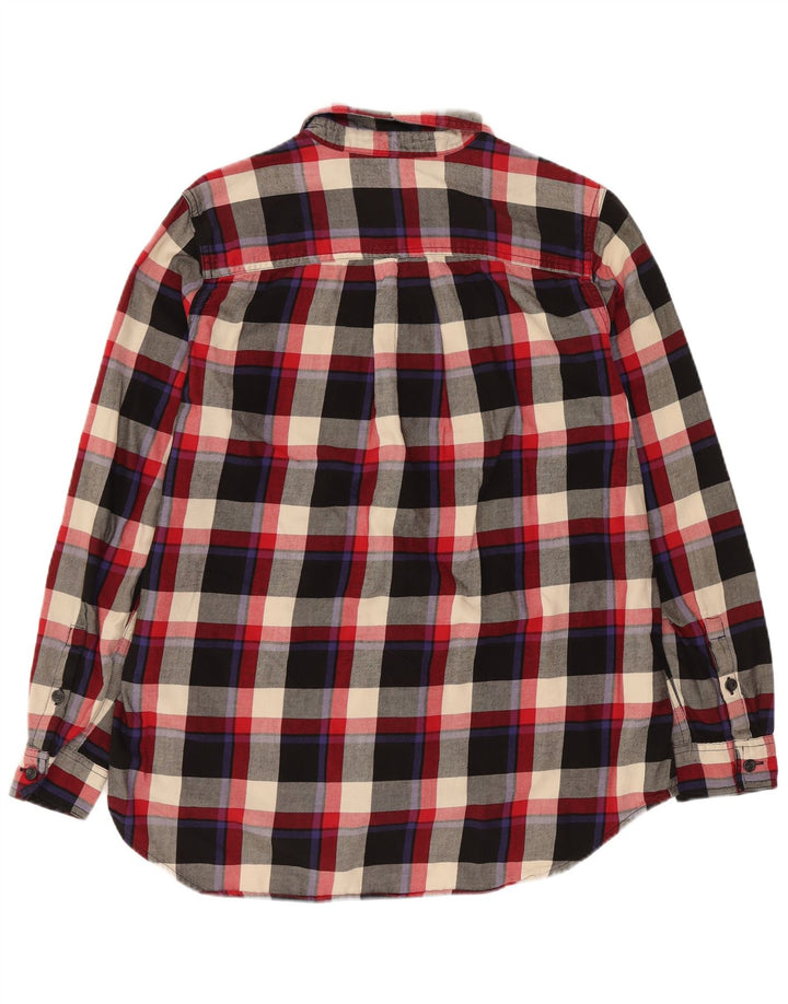 EDDIE BAUER Camisa de franela para mujer UK 40 Mediana Algodón a cuadros multicolor