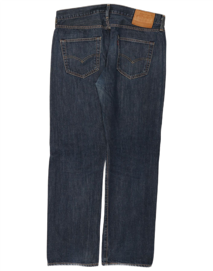 Levi's Hombre 501 Vaqueros Rectos W36 L30 Algodón Azul