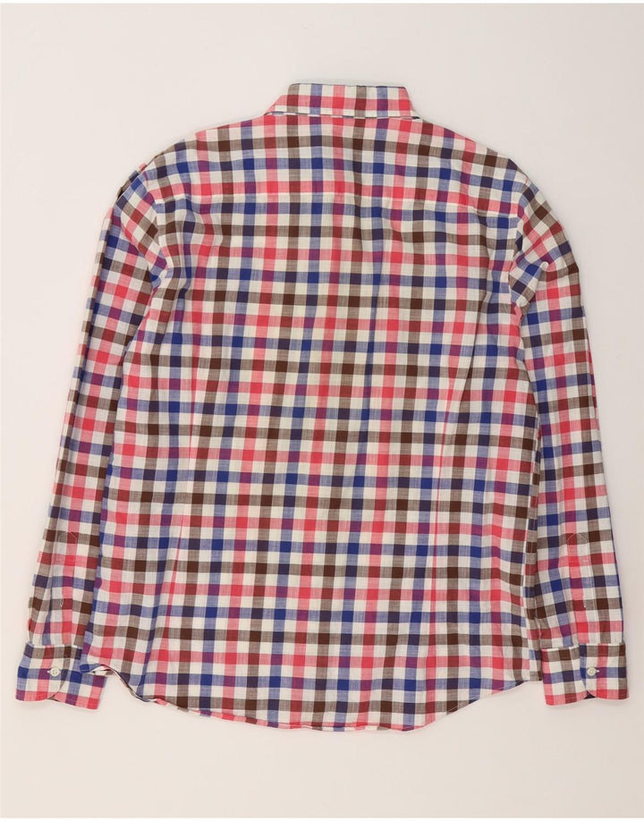 Camisa Hombre Massimo Dutti XL Cuadros Multicolor