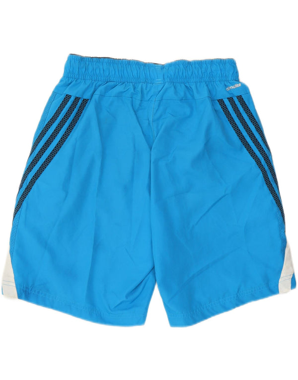 Adidas Mens Climalite Sport Shorts Azul Medio Colorblock Poliéster