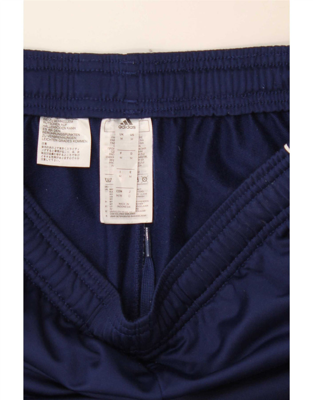 Pantalón De Chándal Adidas Hombre Medio Azul Marino Poliéster