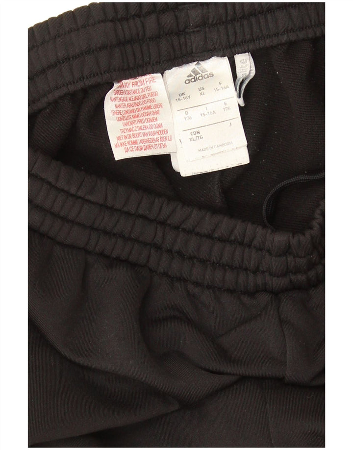 Adidas Pantalón Chándal Niño 15-16 Años Negro Poliéster