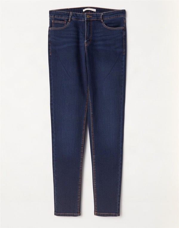 Zara Mujer Trafaluc Skinny Jeans EU 42 Large W32 L28 Algodón Azul