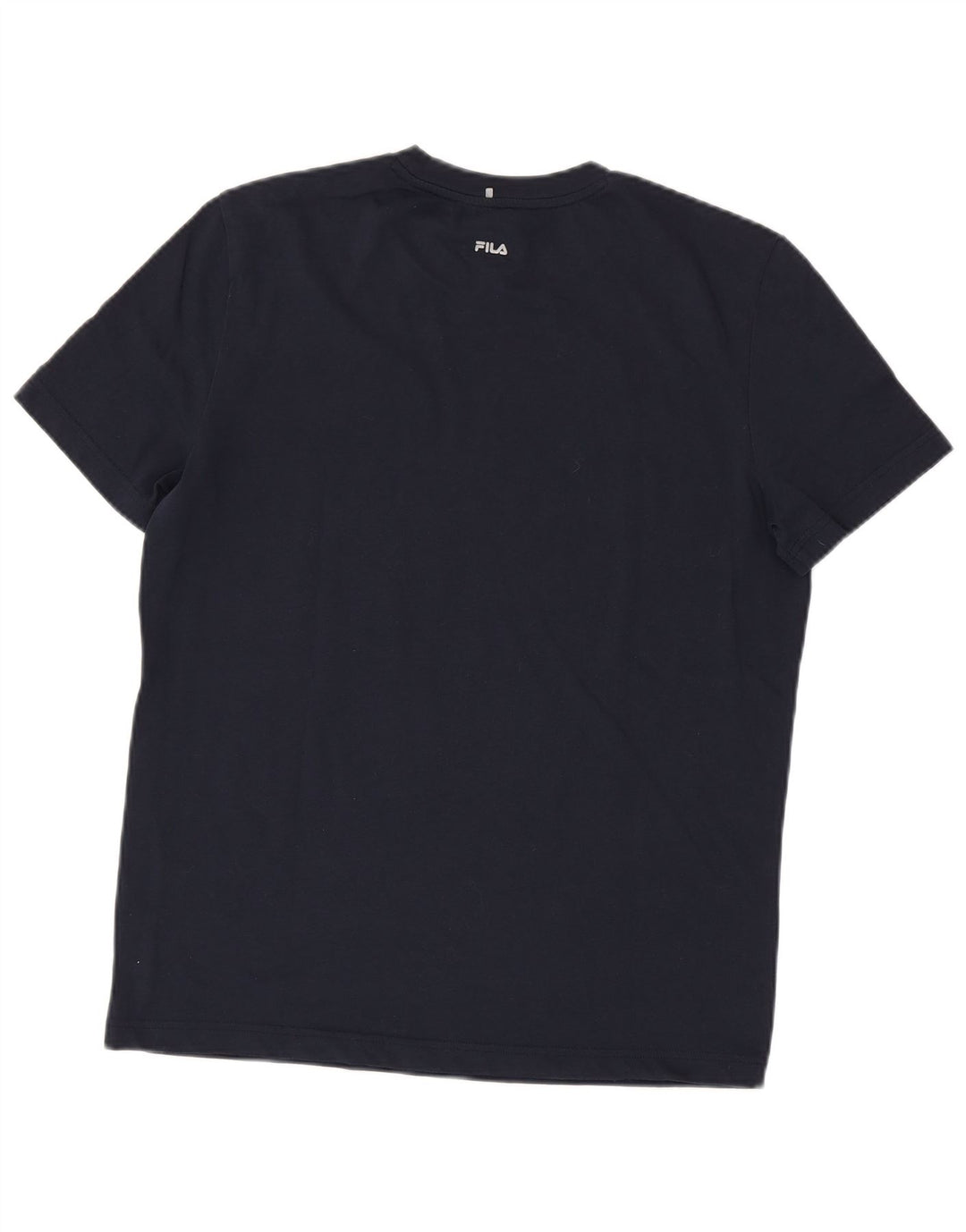 FILA - Camiseta gráfica para hombre, talla pequeña, azul marino
