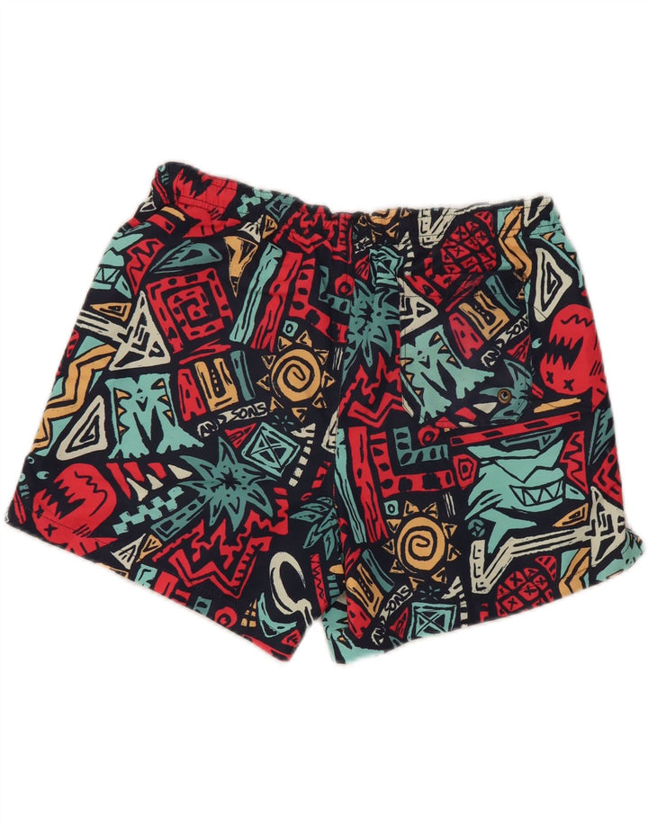 MAUI MAUI Bañador con estampado abstracto para hombre, talla mediana, multicolor