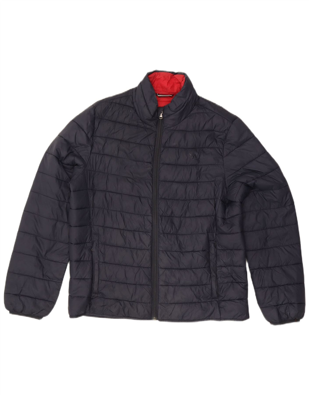 CREW CLOTHING Chaqueta acolchada para hombre UK 38 Medium Azul marino Nylon