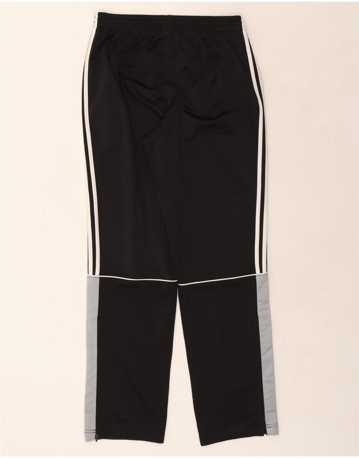 Pantalón de chándal ADIDAS Hombre Mediano Negro Colorblock Poliéster
