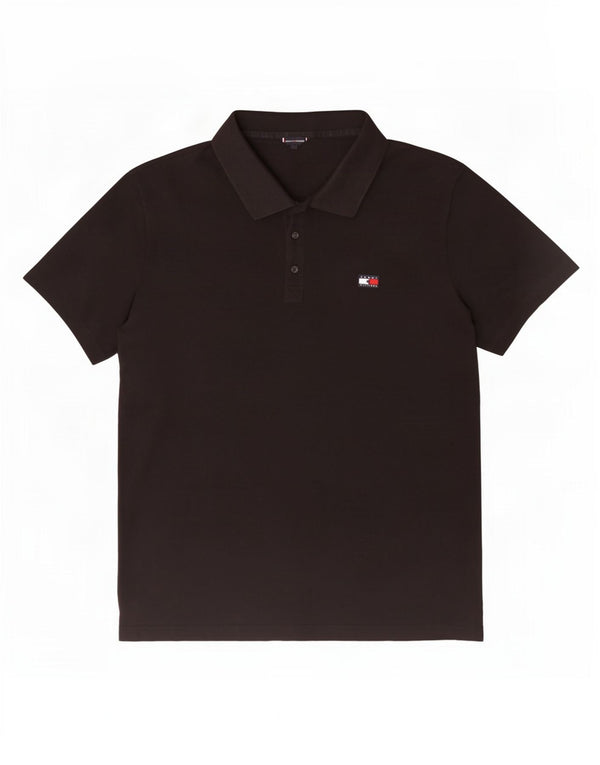 Tommy Hilfiger Polo Hombre XL Algodón Negro