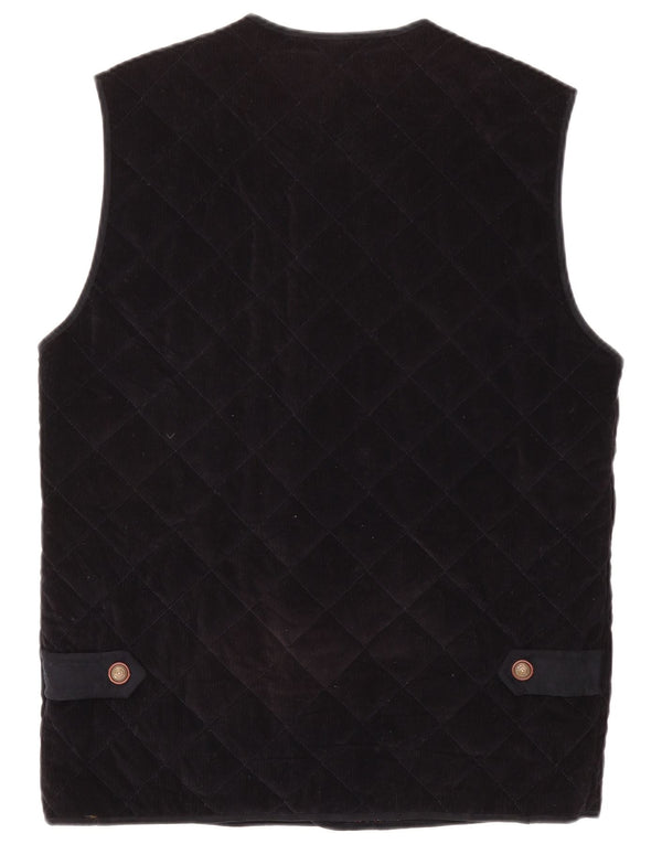 Steinbock Chaleco de pana acolchado para hombre UK 40 Large Azul marino