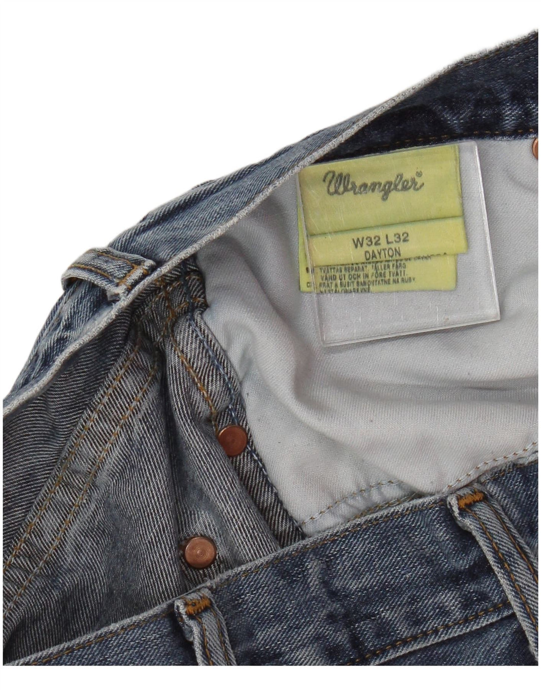 Wrangler Vaqueros Dayton Bootcut para hombre W32 L32 Algodón azul