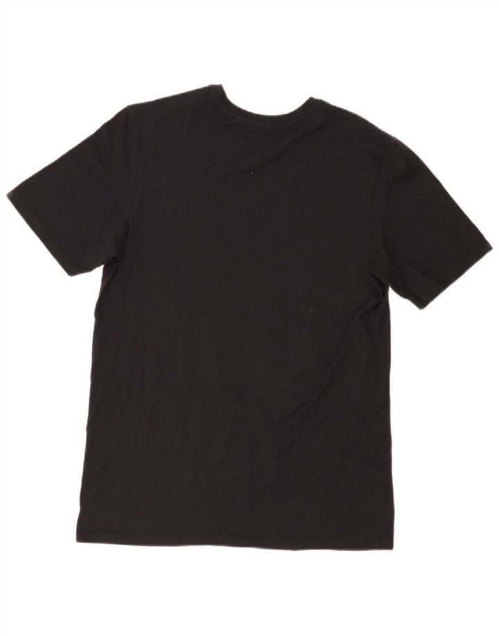 Nike Camiseta gráfica para hombre Top mediano de algodón negro