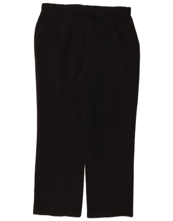 Marks & Spencer Pantalones Cortos Rectos para Mujer UK 18 XL W32 L27 Negro