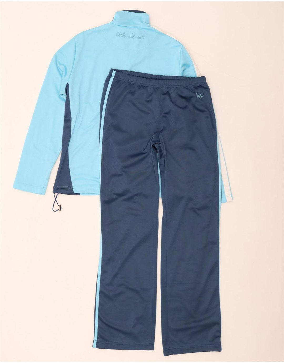 F.LLI Campagnolo Chándal completo para mujer IT 48 XL Poliéster color block azul