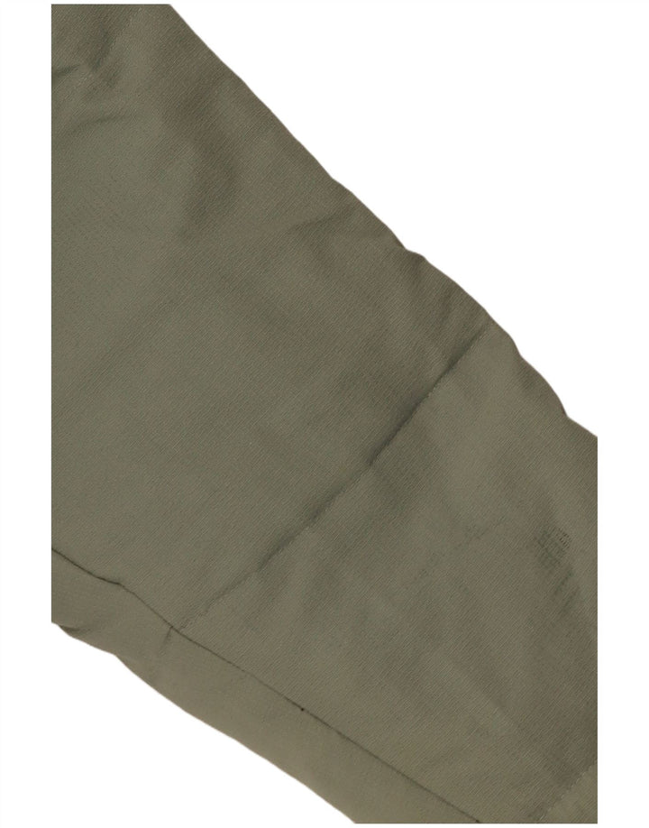 Fila Chaqueta acolchada para hombre UK 36 Small Verde Poliamida