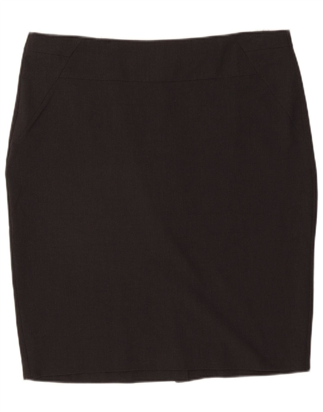 Marks & Spencer Falda lápiz para mujer UK 46 Large W34 Poliéster gris