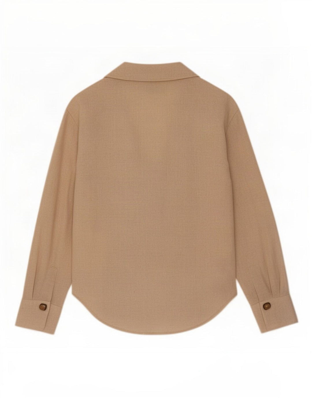 Zara Mujer Camisa UK 46 Grande Beige