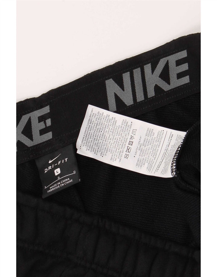 Nike Hombre Dri Fit Graphic Chándal Pantalones Joggers Grande Poliéster Negro