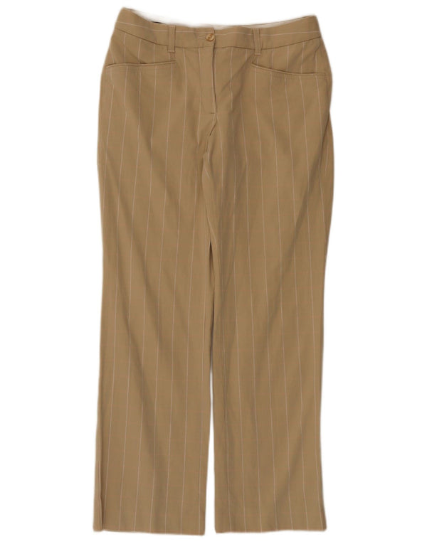 Tommy Hilfiger Pantalones Casuales De Golf para Mujer Medianos W28 L28 Beige Pinstripe