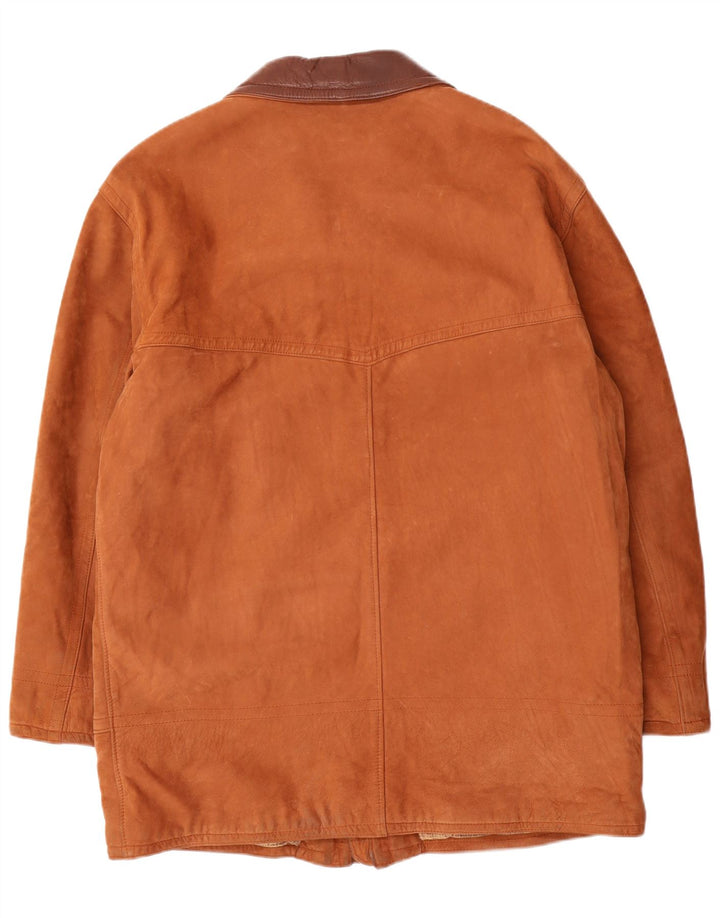 Pelle Moda Chaqueta de cuero para hombre IT 52 XL Marrón
