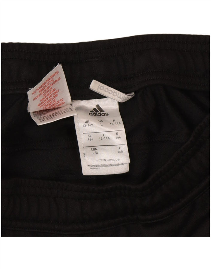 Adidas Chicos Climacool Chándal Pantalones 13-14 Años Negro Poliéster