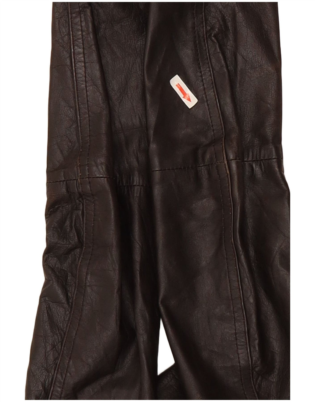 Bershka Chaqueta de cuero para mujer UK 42 Marrón medio