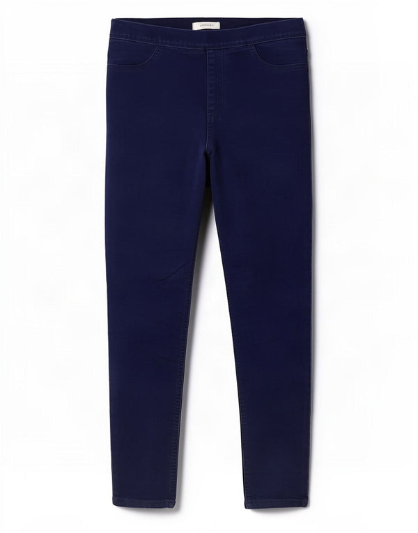 Marks & Spencer Jeans Jegging para Mujer UK 14 Medium W30 L27 Algodón Azul