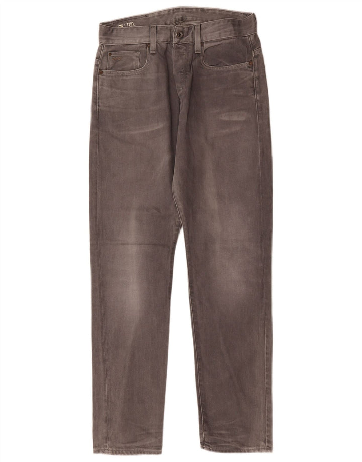 Vaqueros G-Star Hombre 3301 Slim W30 L32 Poliéster Gris