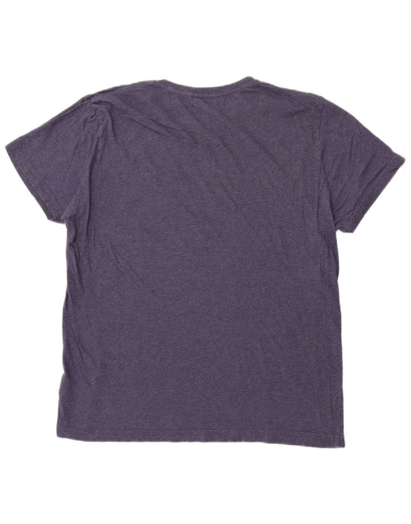GANT Camiseta Regular para Hombre Top XL Azul Marino Algodón