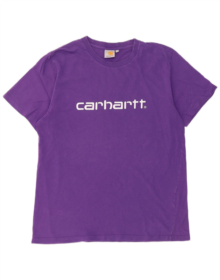 Carhartt - Camiseta gráfica para hombre, talla grande, color morado