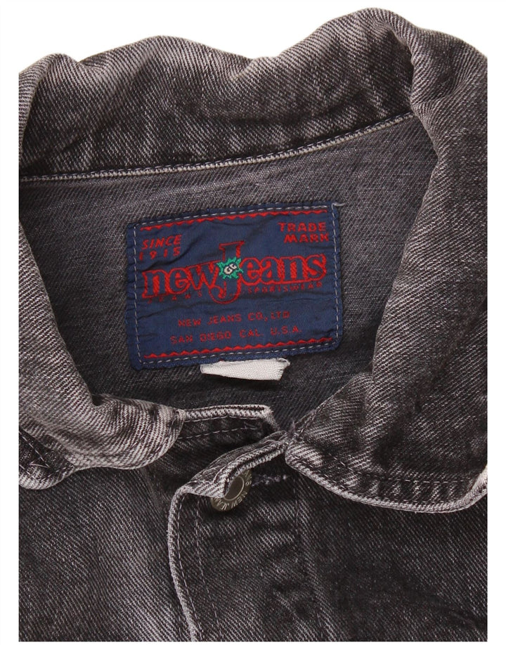 New Jeans Chaqueta Vaquera para Mujer ES 40 XL Negro