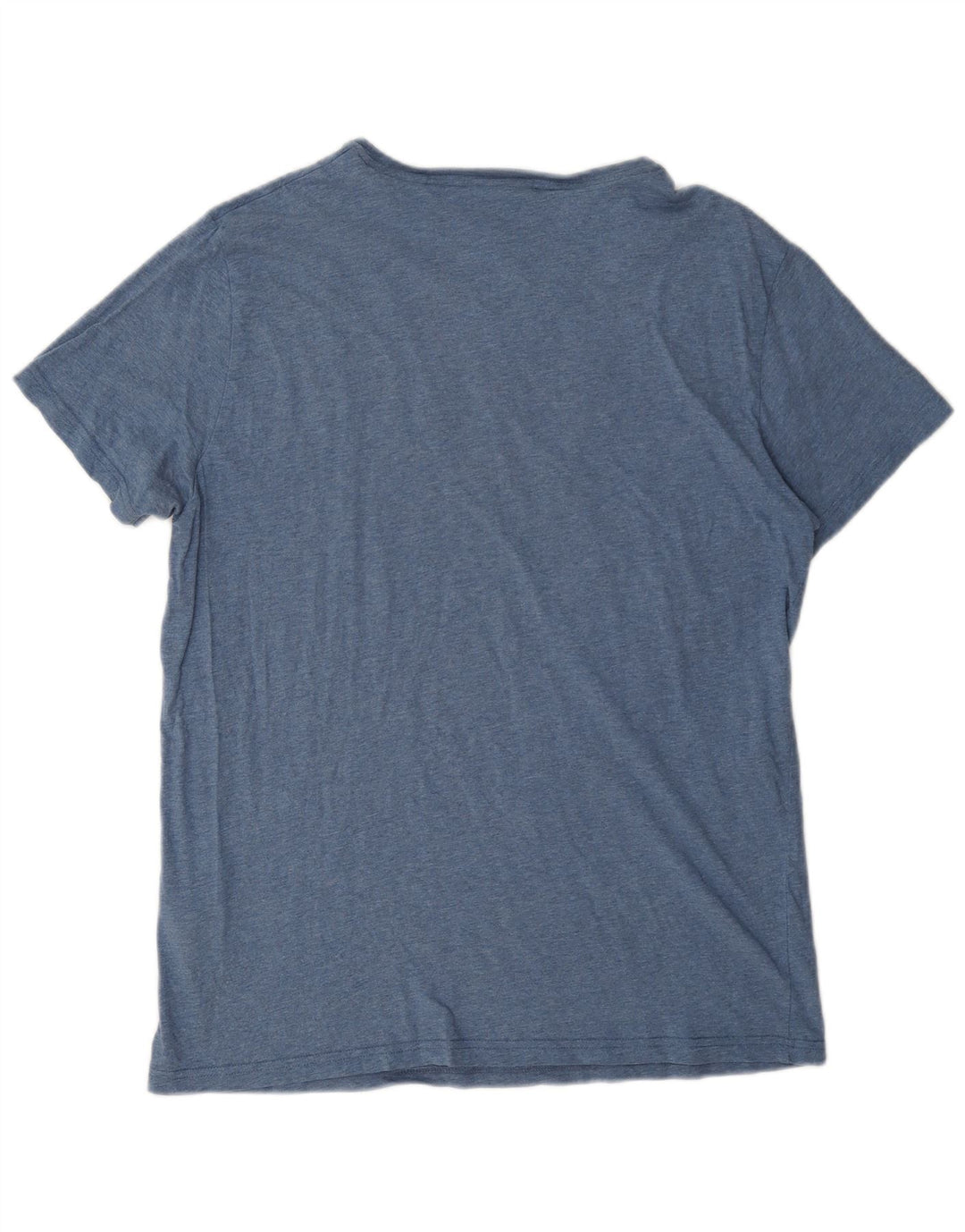 Gant Camiseta Gráfica Para Hombre Top Grande De Algodón Azul