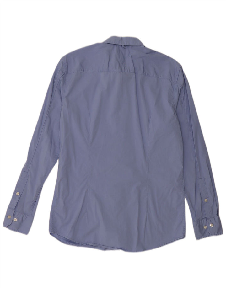 TOMMY HILFIGER Camisa ajustada para hombre Azul grande