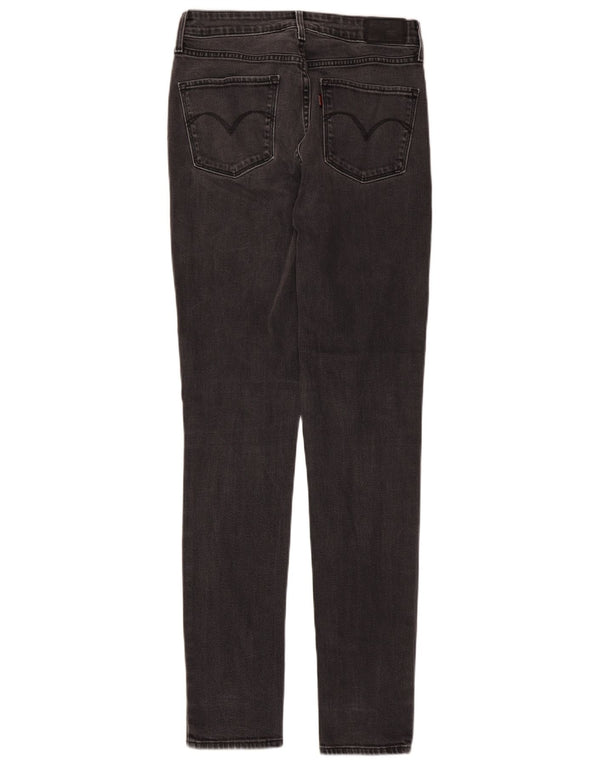 Levi's Vaqueros pitillo de talle alto para mujer W27 L32 Algodón gris