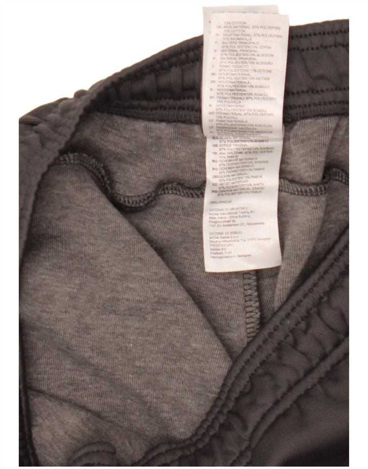Adidas Hombre Pantalones De Chándal Joggers Gris Medio Poliéster Deportes