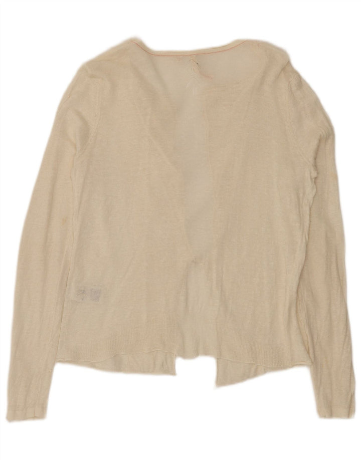 Cárdigan para mujer de White Stuff, talla mediana, de lino