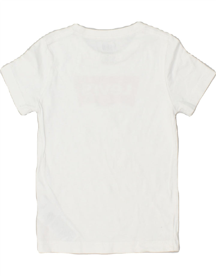 LEVI'S Boys Graphic T-Shirt Top 3-4 Years White Cotton | Vintage Levi's | Thrift | Second-Hand Levi's | Used Clothing | Messina Hembry 