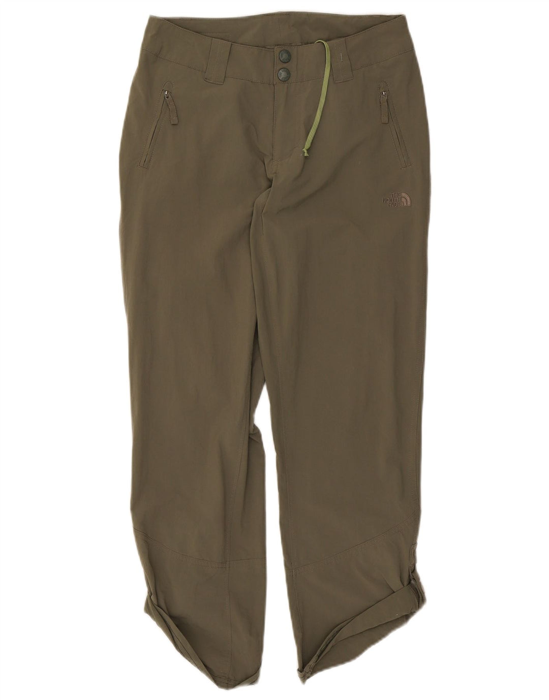 The North Face Pantalones chinos rectos para mujer US 6 Medium W28 L28 Caqui